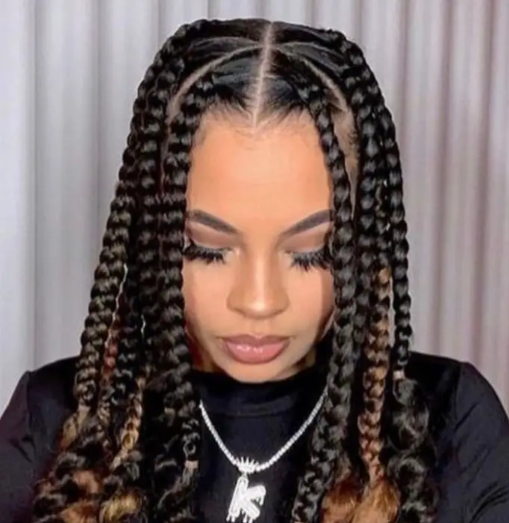 knotless Braids - Chichi Hair Braiding